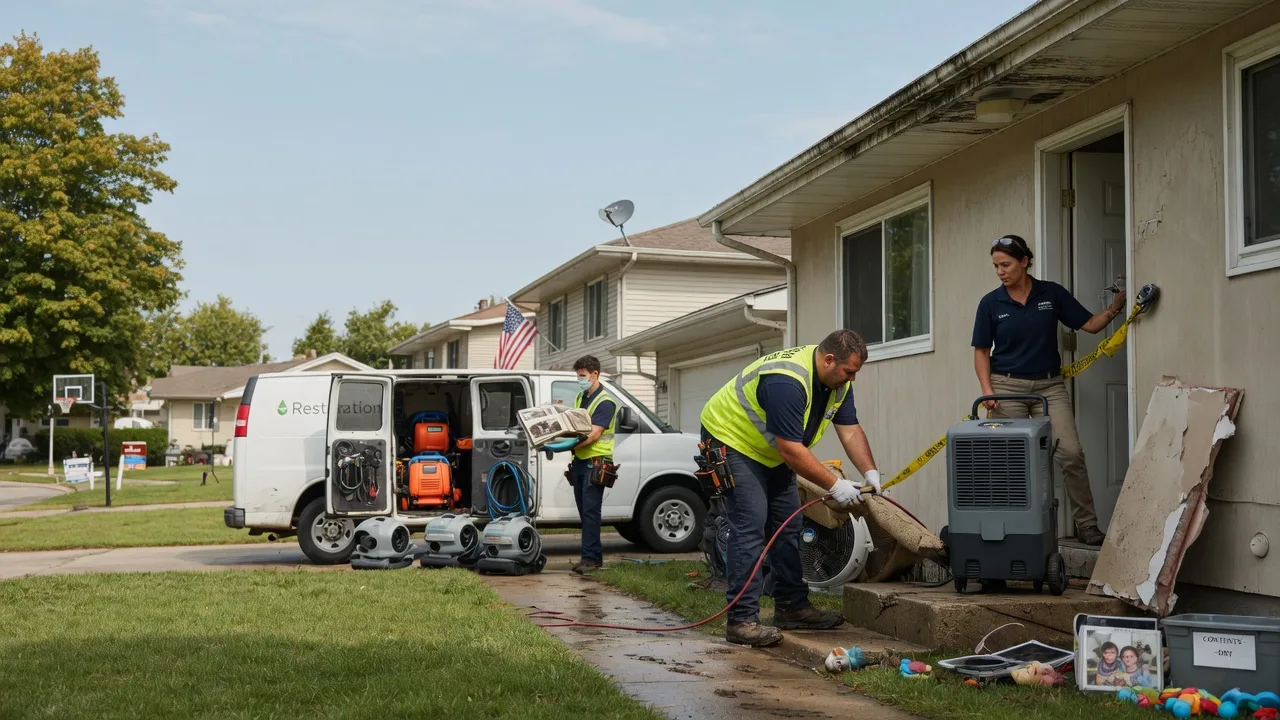 Water Damage Restoration in Wyoming near me
